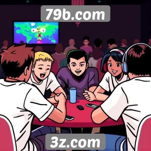 A comunidade de jogadores em 79b.com e suas interações